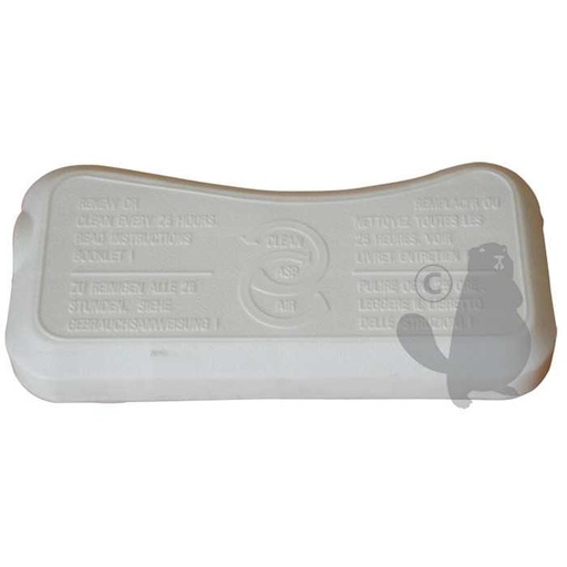 [410-4642] boitier filtre a air Couvercle de Filtre à  air adaptable pour TECUMSEH modèles LAV (rectangle).Remp, 23430009, 4104642, 410-4642