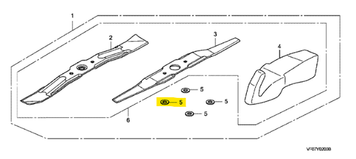 [90503-ZP3-000] Rondelle plate 8mm