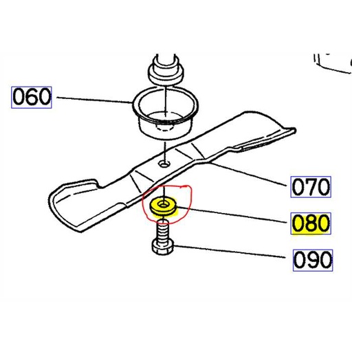 [K5112-71333] Rondelle de lame KUBOTA G18-G21, K511271333, K5112-7133-3, K5112-7133-1, K5112-7133-2, K5112-71332, K5112-71331, K511271330, K511271332, K5112-71330, K511271331, K5112-7133-0