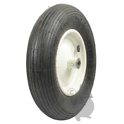 [7106732] Roue sur roulement avec pneumatique 480/400 x 8 - 4 plis pour notre remorque XBIPCT250 - diam : ext, 7106732, 710-6732