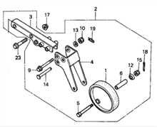 [PB14090] Roue avant F360, 14090, PB14090