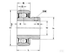 [AY17NPPB] Roulement scarificateur ay17, AY17NPPB