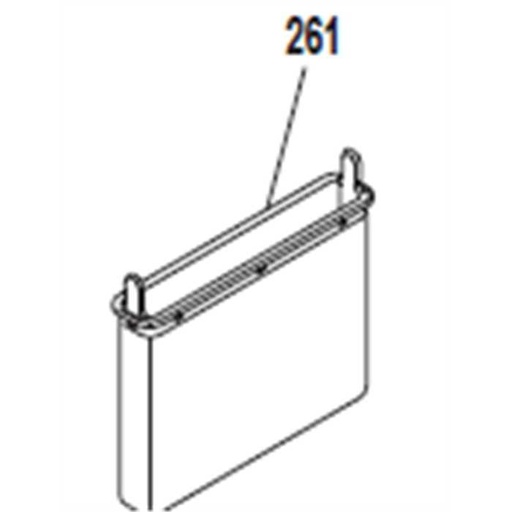 [320.166.106] Sac a poussiere disqueuse Makita Dolmar pc-7614-v eK7651h, 166106-5, 320166106, 320 166 106