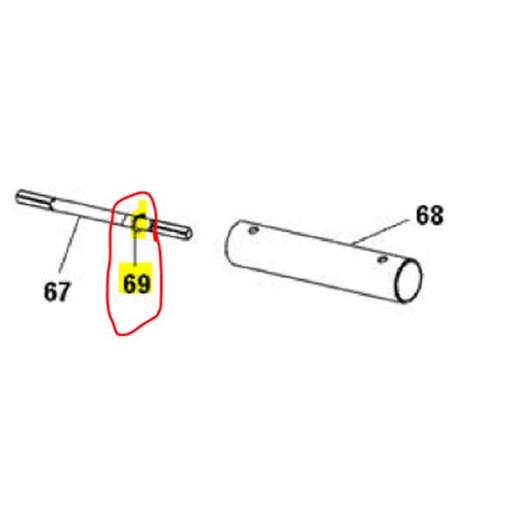 [AC-22394] Rondelle de serrage axe de transmission ACTIVE EVO, 22394, AC22394, 022394