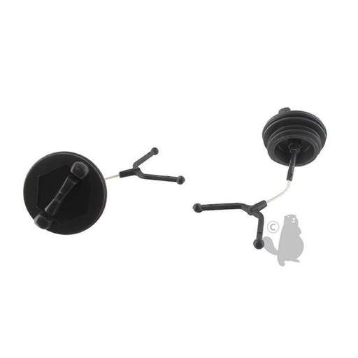 [5018196-02.] Bouchon de réservoir à  huile adaptable HUSQVARNA pour 359 372 395. Remplace origine 5018196-02., 5309693, 530-9693