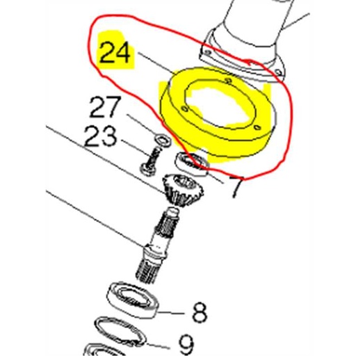 [AL3614230] Stabilisateur de lame UMT, 3614230