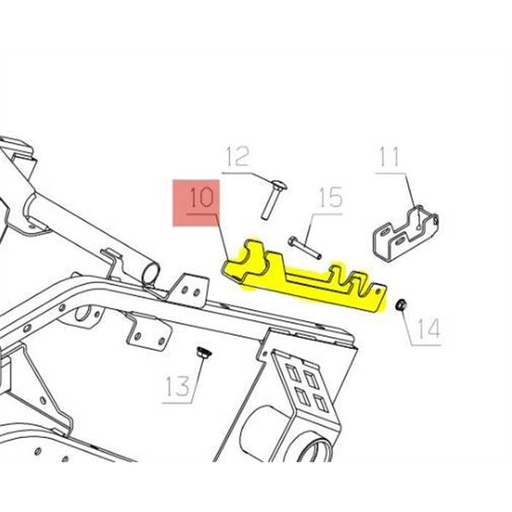 [ET51120] support de canal etesia hydro100 mkehh, 51120, ET51120