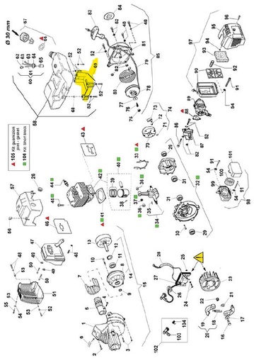 [AC-20673] 020673 supporto serbatoio ACTIVE 3.5 - 4.0, 20673, AC20673, 020673, 5455550058787