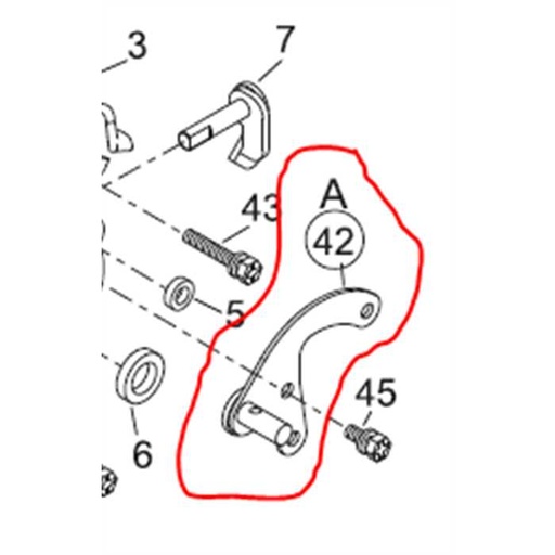 [11006-165] Support de boite a vitesses Kaaz lm5360-hxa, 11006165, 11006-165