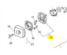 [P021-002921] Support de boitier de filtre a air ECHO hcr1500, P021-002921