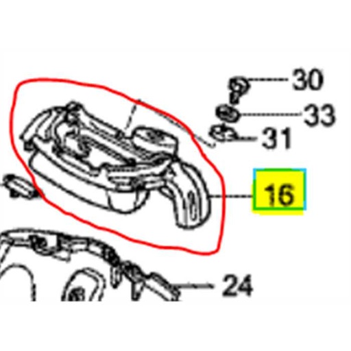 [80625-VK1-003] Tableau de bord HONDA HF2315 - HF2417, 80625VK1003, 80625-VK1-003