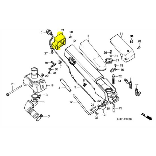 [66111-734-000ZB] Tableau de bord F420-f510, 66111-734-000ZB