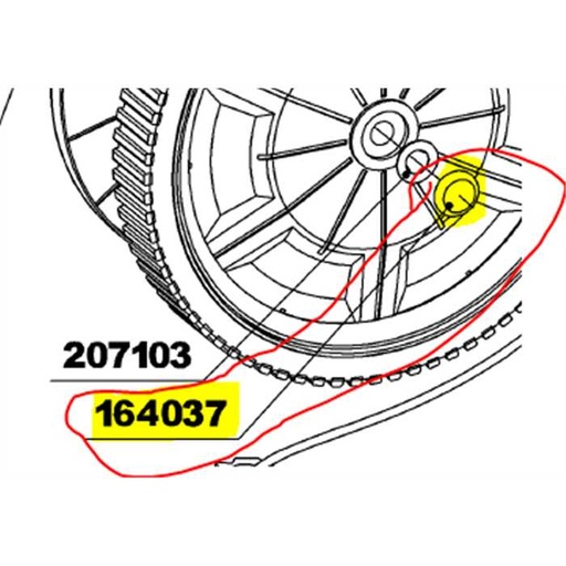 [164037] Bouchon de roue Roques et Lecoeur rl207, 164037, SL20KAPRVS