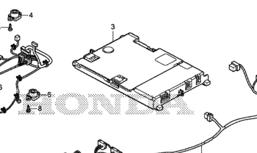 [34750-VP7-C29] Carte mère tondeuse robot HONDA Miimo 310, 34750-VP7-C22, 34750-VP7-C27, 34750-VP7-C28, 34750-VP7-C29, 34750-VP7-C26