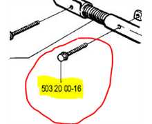 [5032000-16] Vis Husqvarna m5 x 28, 503200016, 5032000.16