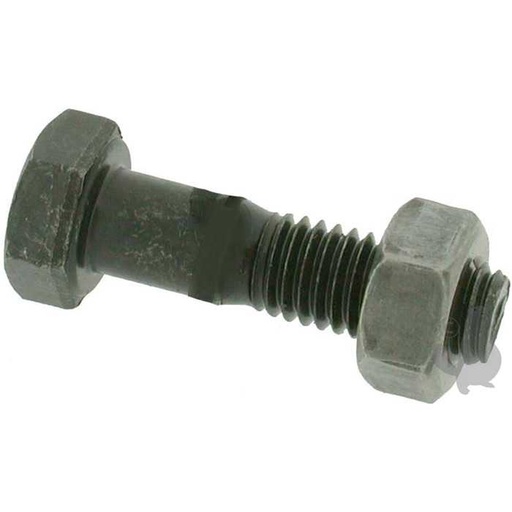 [640-7423] Boulons + écrous adaptable pour outils de fraises - Dimensions: L: 35mm diam : M 12 - vendus par Mul, 6407423, 640-7423