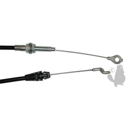 [81000640/0] Cà¢ble de frein moteur réglable adaptable pour CASTELGARDEN. Remplace origine: 81000640/0 - Longueur, 6306646, 630-6646