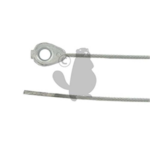 [630-8475] Cà¢ble souple universel avec oeillet de diam : 8 5mm - Longueur cà¢ble: 2000mm diam : 3 0mm., 6308475, 630-8475