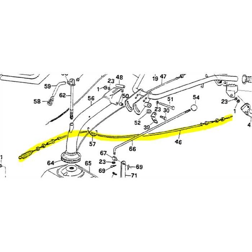 [32.1010.300] Cable enclenchement Eurosystems p55, 32.1010.300, 321010300