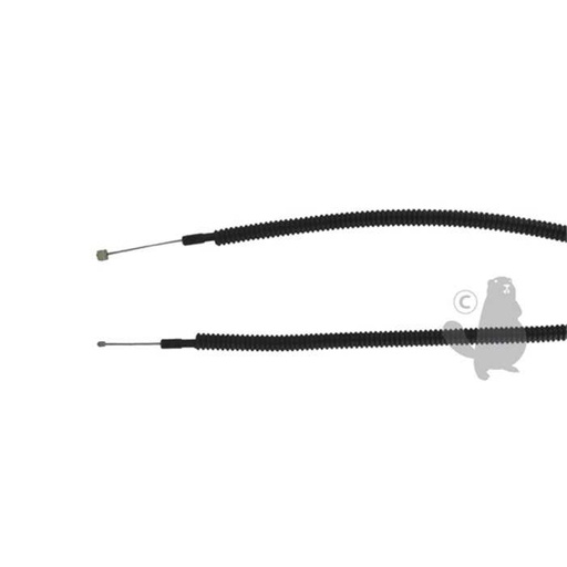 [72550-14531] Cà¢ble daccélération adaptable pour débroussailleuse SHINDAIWA : B450. Remplace origine: 72550-14531, 6307852, 630-7852