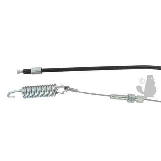 [82004602/0] Cà¢ble dembrayage adaptable CASTELGARDEN pour TC102/122 jusque 2000. Remplace origine: 82004602/0, 6300031, 630-0031