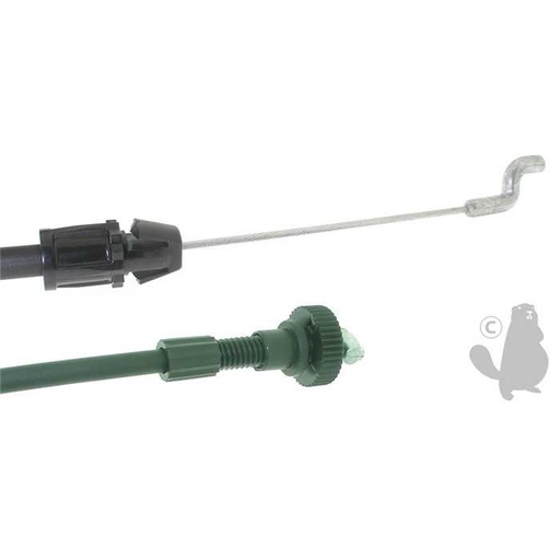 [746-0713] Cà¢ble dembrayage adaptable pour tondeuse 21 MTD. Remplace origine: 746-0713 - Longueur cà¢ble:1448m, 746-0713