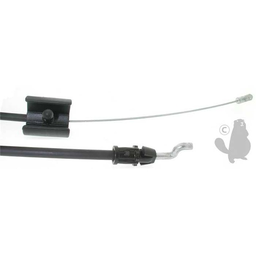 [672835] Cà¢ble de frein moteur adaptable MURRAY pour tondeuses avec moteur TECUMSEH de 2000 à  2003 Z + T. R, 6306809, 630-6809