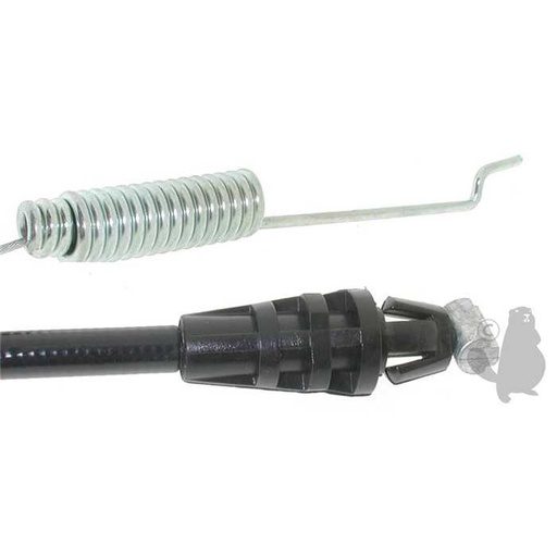 [746-0629] Cà¢ble embrayage adaptable pour tondeuse MTD - Longueur cà¢ble: 1219mm Longueur gaine: 939mm. Rempl, 6306782, 630-6782