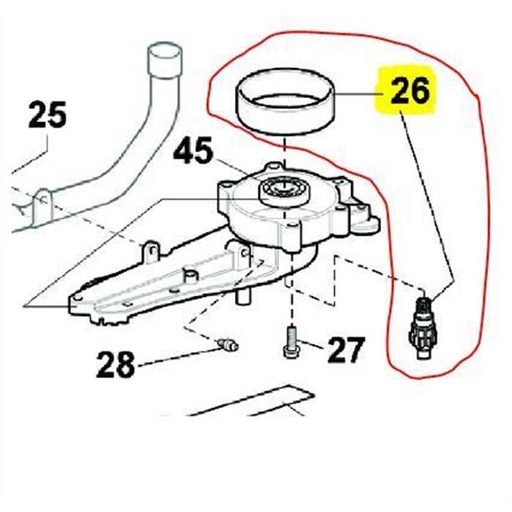 [AC-36231] Cloche d embrayage complete ACTIVE th23, 36231, AC36231, 36380, 036380, AC-36380